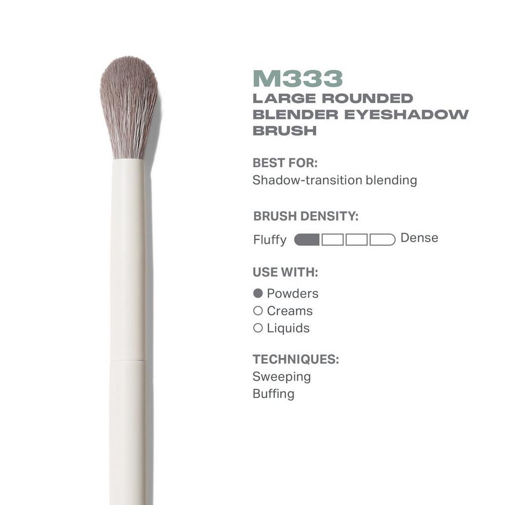 M333 Large Rounded Blender Eyeshadow Brush