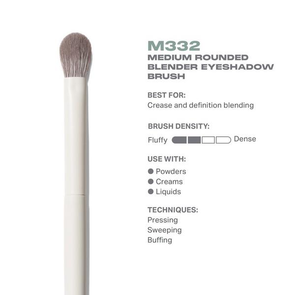 Morphe M332 Medium Rounded Blender Eyeshadow Brush #2