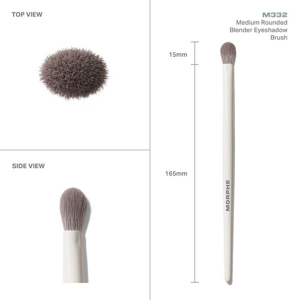 Morphe M332 Medium Rounded Blender Eyeshadow Brush #3