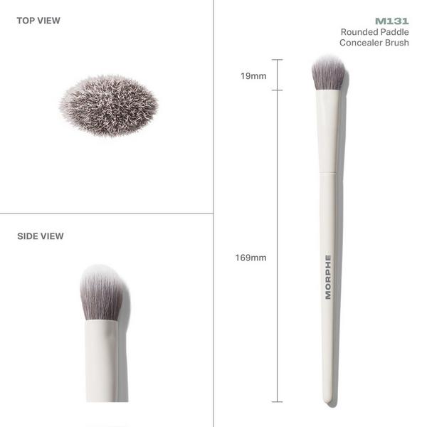 Morphe M131 Rounded Paddle Concealer Brush #3