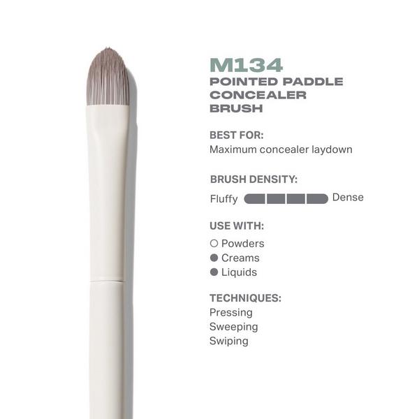 Morphe M134 Pointed Paddle Concealer Brush #2