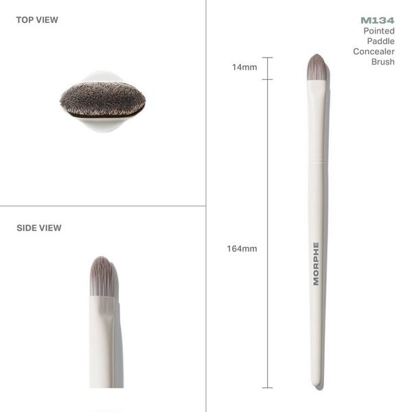 Morphe M134 Pointed Paddle Concealer Brush #3