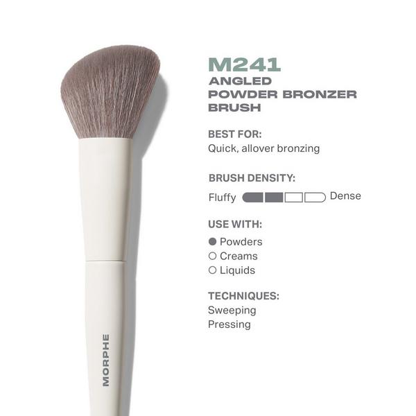Brocha para bronceador en polvo angular M241 2