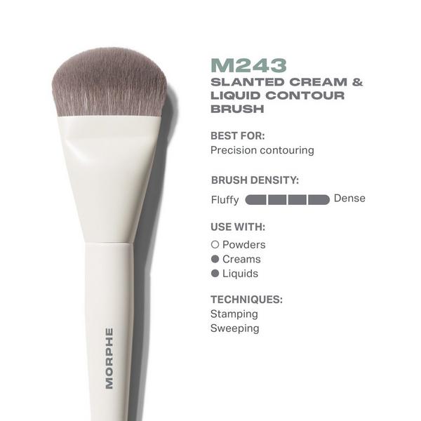 Brocha de Contorno Inclinada para Crema y Líquido M243 2