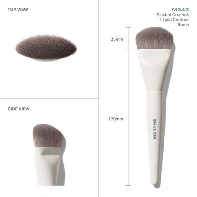 M243 Slanted Cream & Liquid Contour Brush