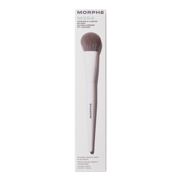 Brocha M204 Redondeada para Rubor en Crema y Líquido 5