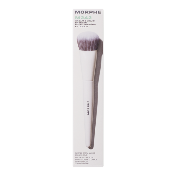 Brocha M242 Inclinada para Bronzer en Crema y Líquido 5