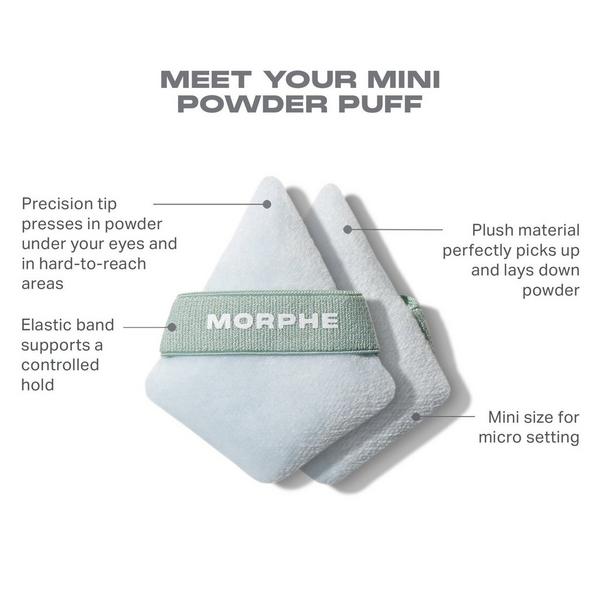 Morphe To the Point Mini Powder Puff Trio #3