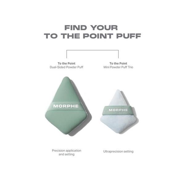 Morphe To the Point Mini Powder Puff Trio #4