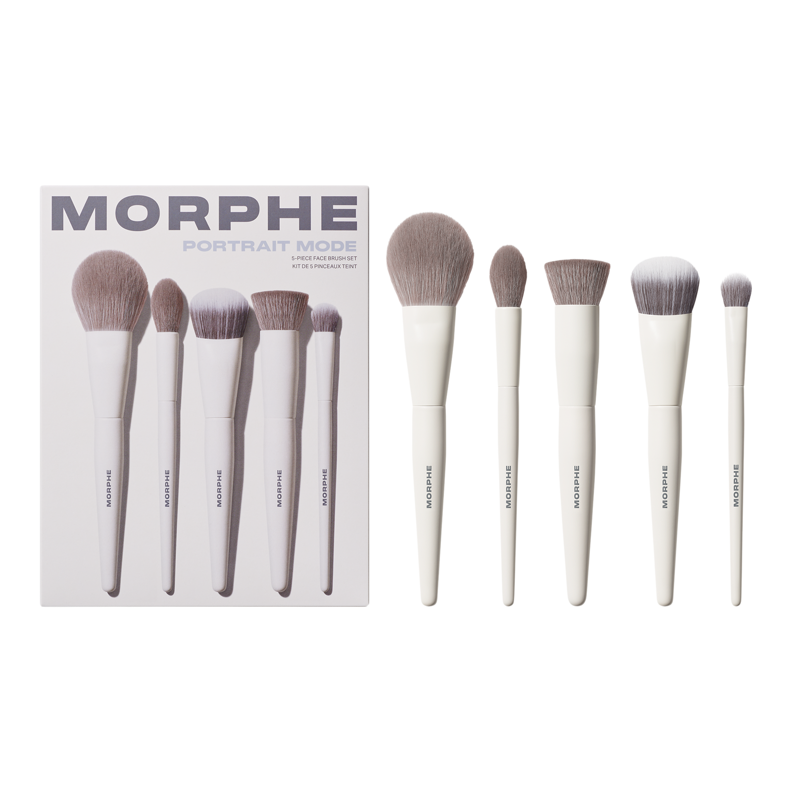 Portrait Mode 5-Piece Face Brush Set