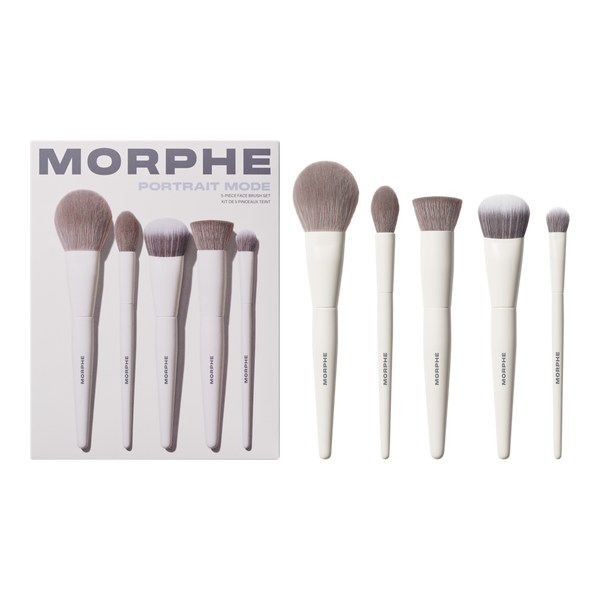 Set de 5 brochas para rostro modo retrato 5