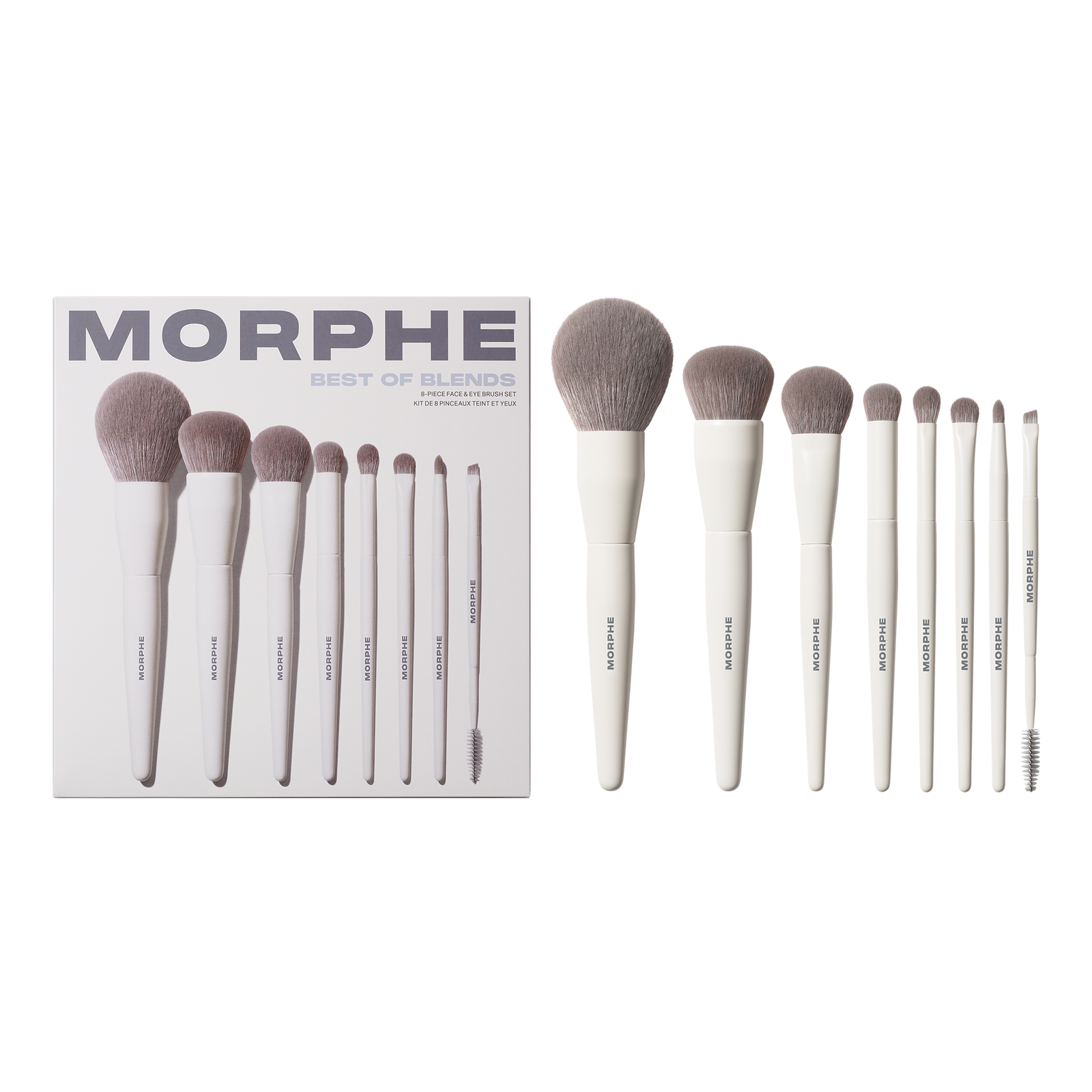 Best of Blends 8-Piece Face & Eye Brush Set