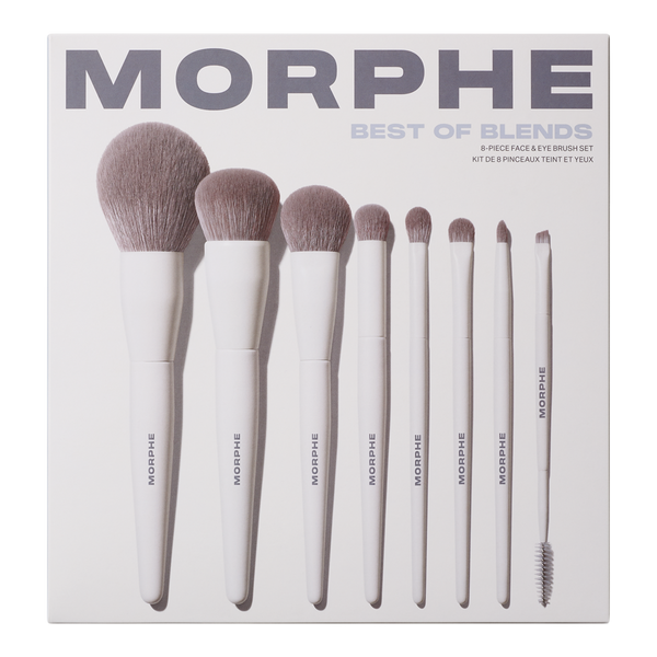 Set de brochas para rostro y ojos de 8 piezas Best of Blends 7