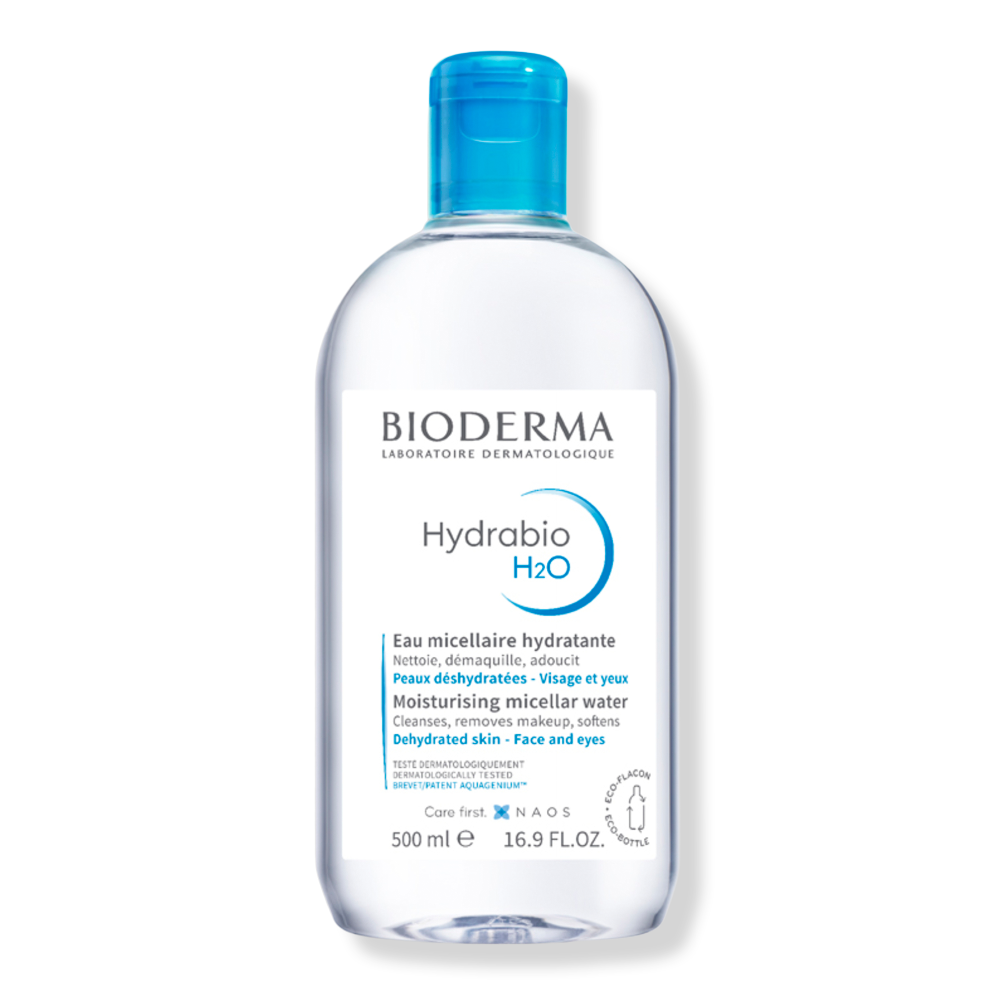 Bioderma Hydrabio H2O Micellar Water Face Cleanser for Dehydrated Skin #1