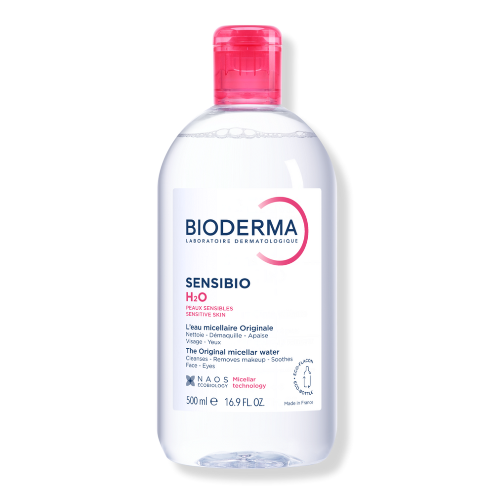 Sensibio H2O Micellar Water Face Cleanser for Sensitive Skin - 16.9 oz