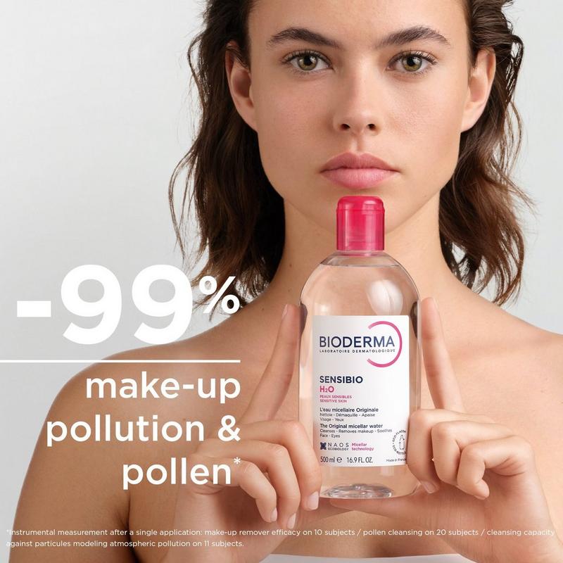 Bioderma - 16.9 oz Sensibio H2O Micellar Water Face Cleanser for