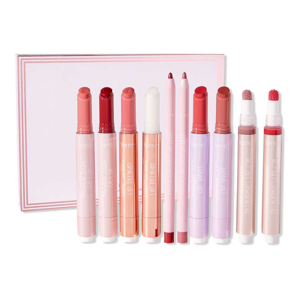 All New Complete Tarte Lip outlets Creme Collection Set