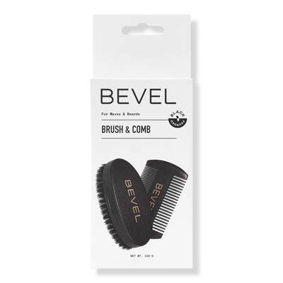 BEVEL Premium Comb and Brush Set