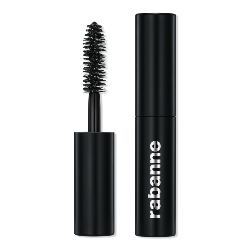 Rabanne Travel Size Rockstar 24h Volumizing Mascara - Deepest Black