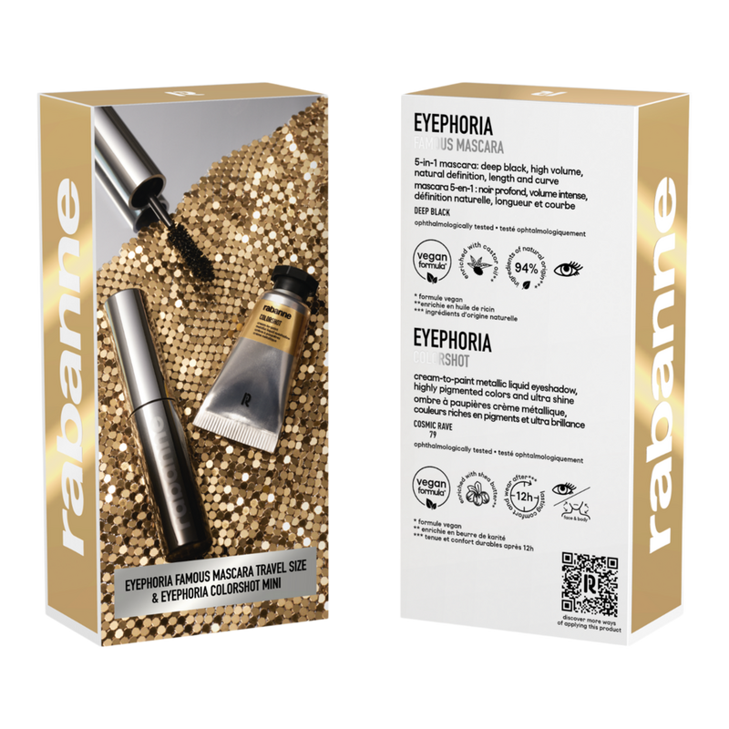 Rabanne - Must Have Minis Famous Mascara & Colorshot Eyeshadow Set
