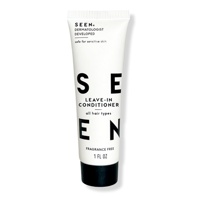 SEEN Free Leave-In Conditioner Fragrance Free deluxe sample with $35 brand purchase Free Leave-In Conditioner Fragrance Free deluxe sample with $35 brand purchase