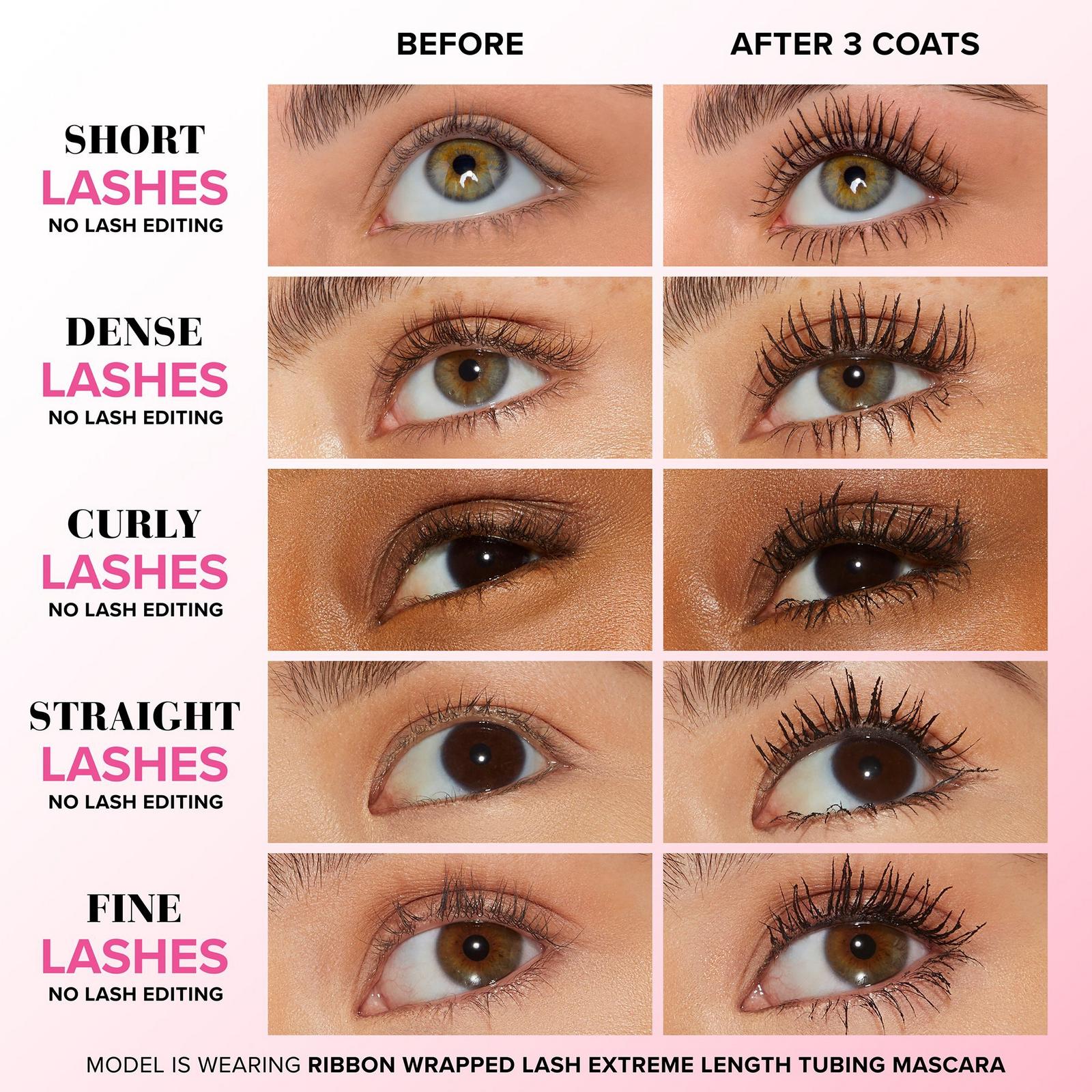 Ribbon Wrapped Lash Extreme Length Tubing Mascara - Deep Black