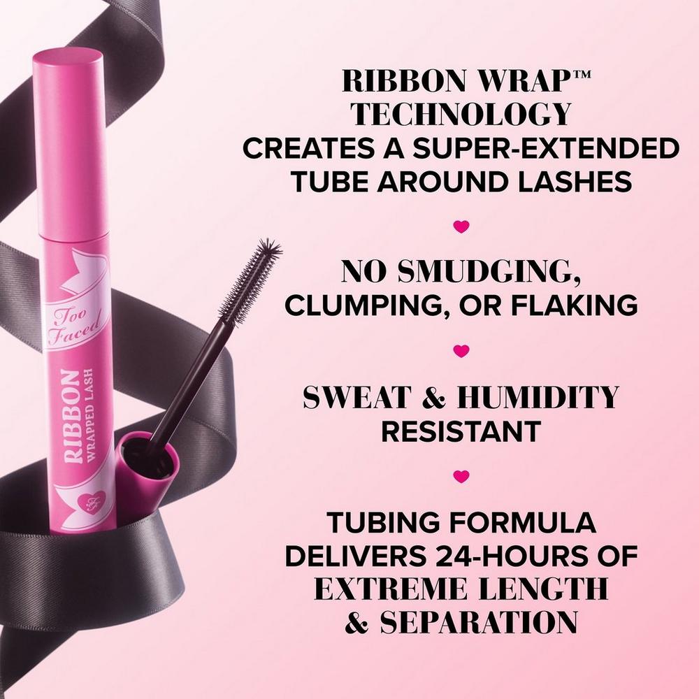 Ribbon Wrapped Lash Extreme Length Tubing Mascara - Deep Black