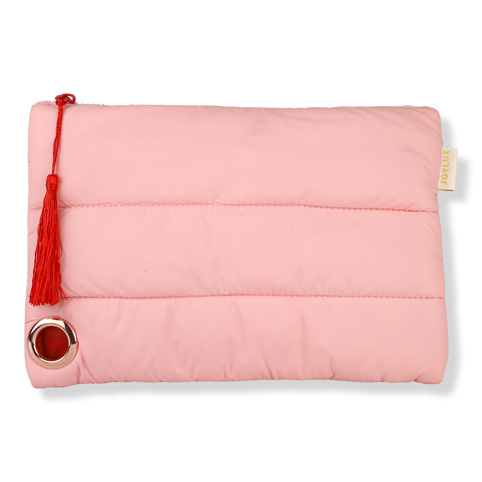 Joylux Free Pink Puffer Travel Bag with $25 brand purchase #1