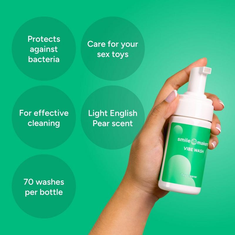 sex toy care Smile Makers - Vibe Wash Foaming Antibacterial Toy Cleaner