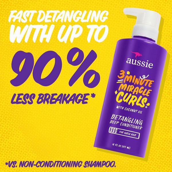 Aussie 3 Minute Miracle Curls Detangling Deep Conditioner Treatment #2