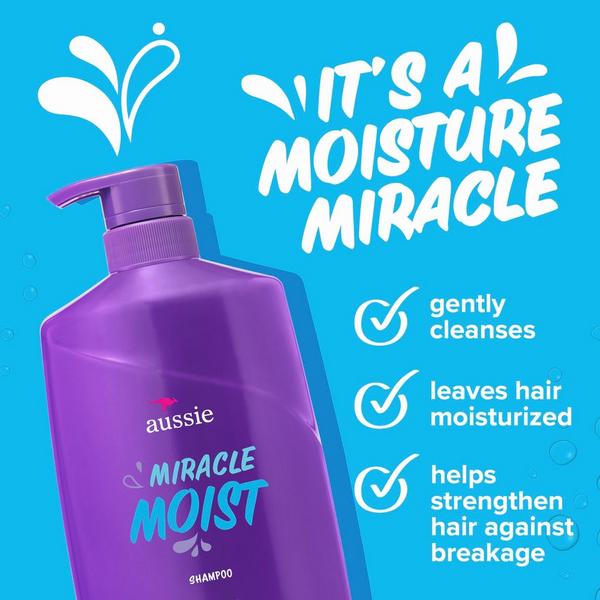 Aussie Miracle Moist Shampoo #4