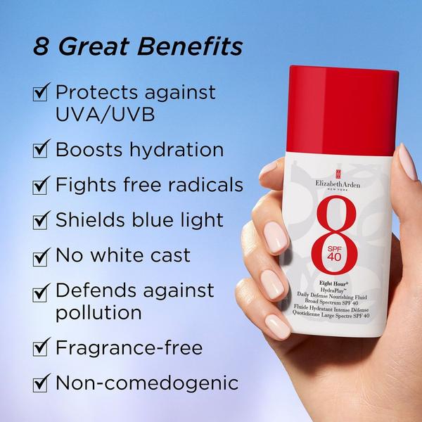 Elizabeth Arden Eight Hour HydraPlay Daily Defense Nourishing Fluid SPF 40 #3