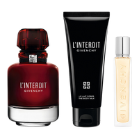 GIVENCHY L'INTERDIT 50ml 香水・リップセット Amazon.com : Givenchy L'interdit Rouge Christmas Gift Set
