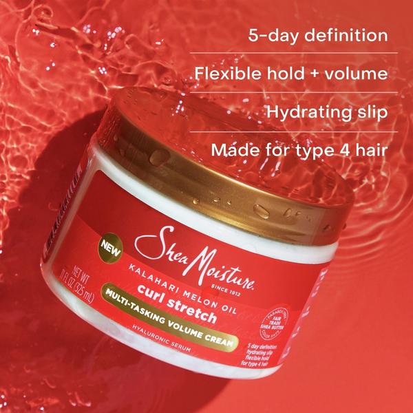 SheaMoisture Kalahari Melon Oil Curl Stretch Multi-Tasking Volume Cream #3