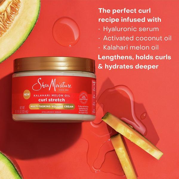 SheaMoisture Kalahari Melon Oil Curl Stretch Multi-Tasking Volume Cream #4