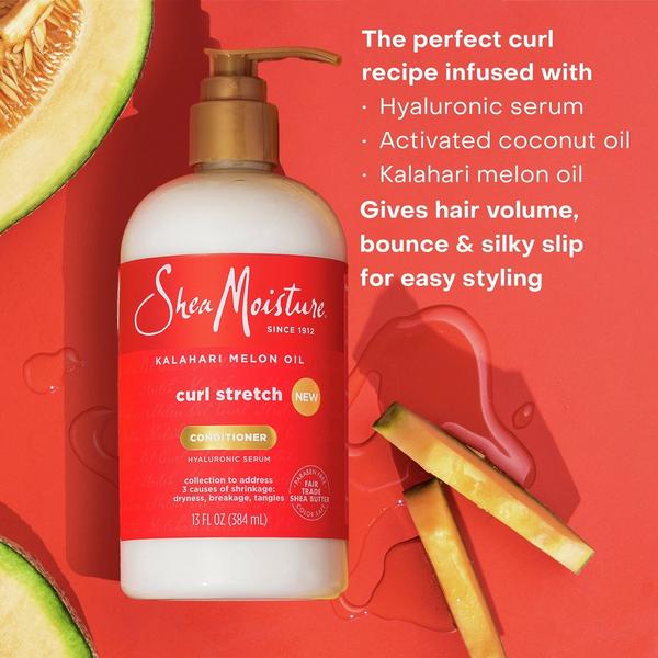 SheaMoisture Kalahari Melon Oil Infused Curl Stretch Conditioner with Hyaluronic Serum #3