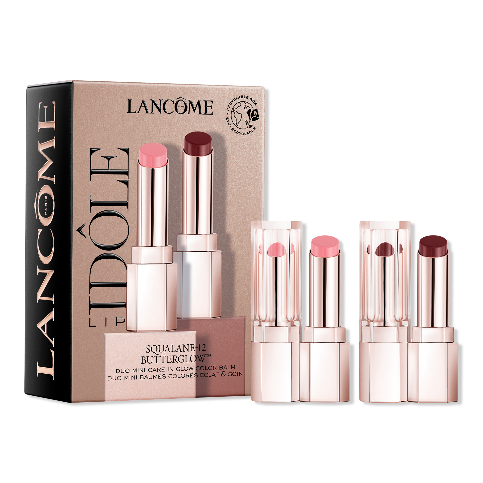 Lancôme Lip Idôle Butterglow Mini 2-Piece Lip Balm Gift Set #1