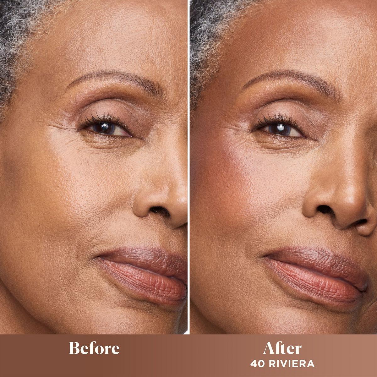 Bronze Color Infusion Talc-Free Matte & Luminous Duo  - 40 Riviera