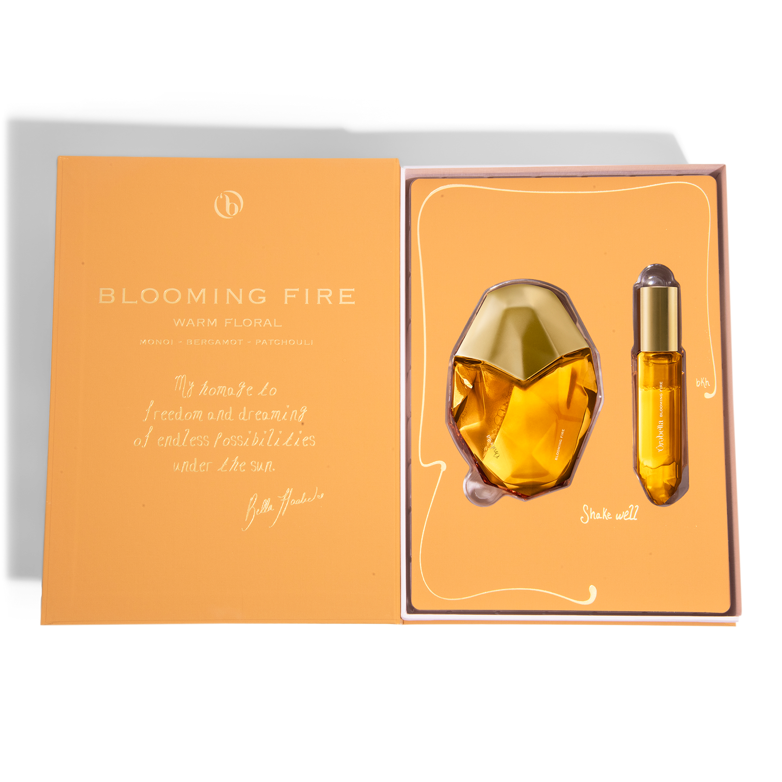BLOOMING FIRE Duo Set