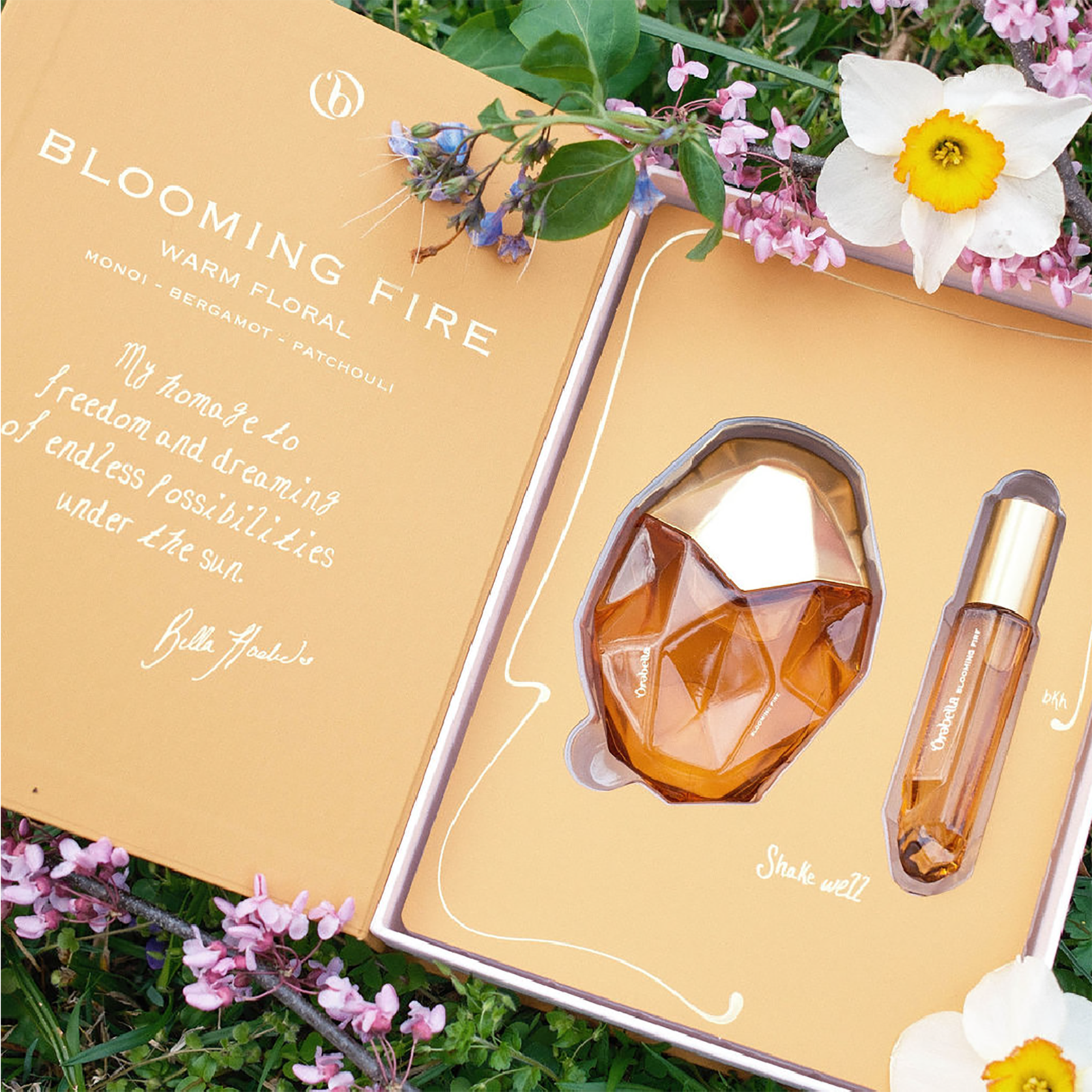 BLOOMING FIRE Duo Set