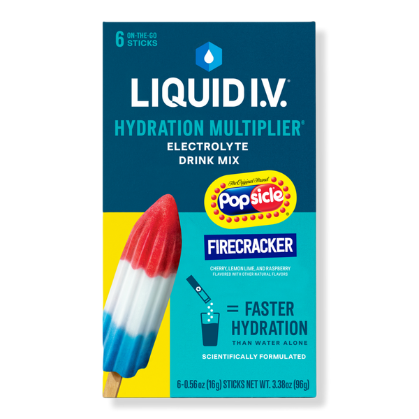 LIQUID I.V. Hydration Multiplier Electrolyte Drink Mix Popsicle Firecracker #2