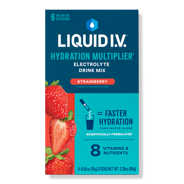 LIQUID I.V. Hydration Multiplier Electrolyte Drink Mix Strawberry #2