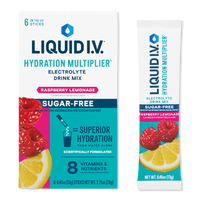 Hydration Multiplier Electrolyte Drink Mix Sugar Free Raspberry Lemonade
