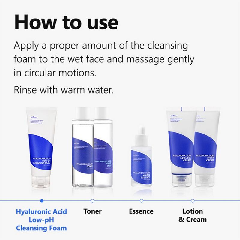 Isntree Hyaluronic Acid Low-pH Cleansing Foam #8