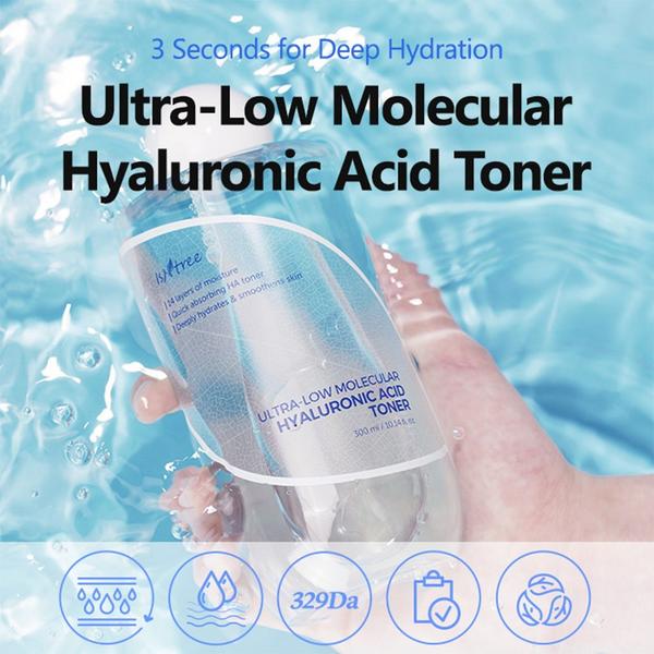 Isntree Ultra-Low Molecular Hyaluronic Acid Toner #2