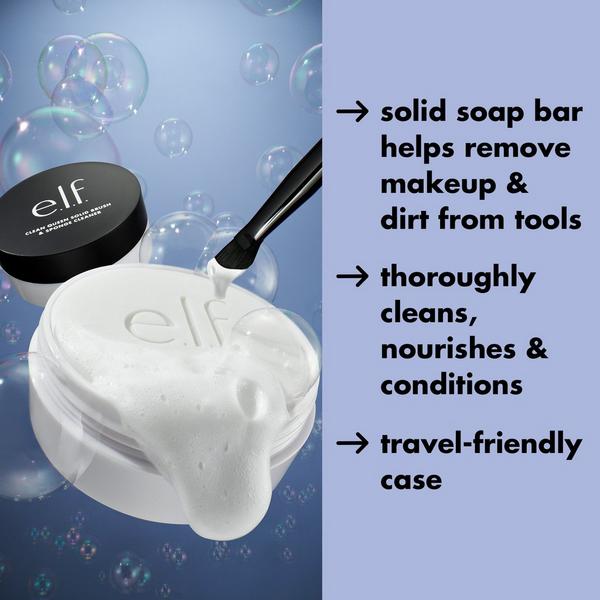 Limpiador sólido Clean Queen para brochas y esponjas 2