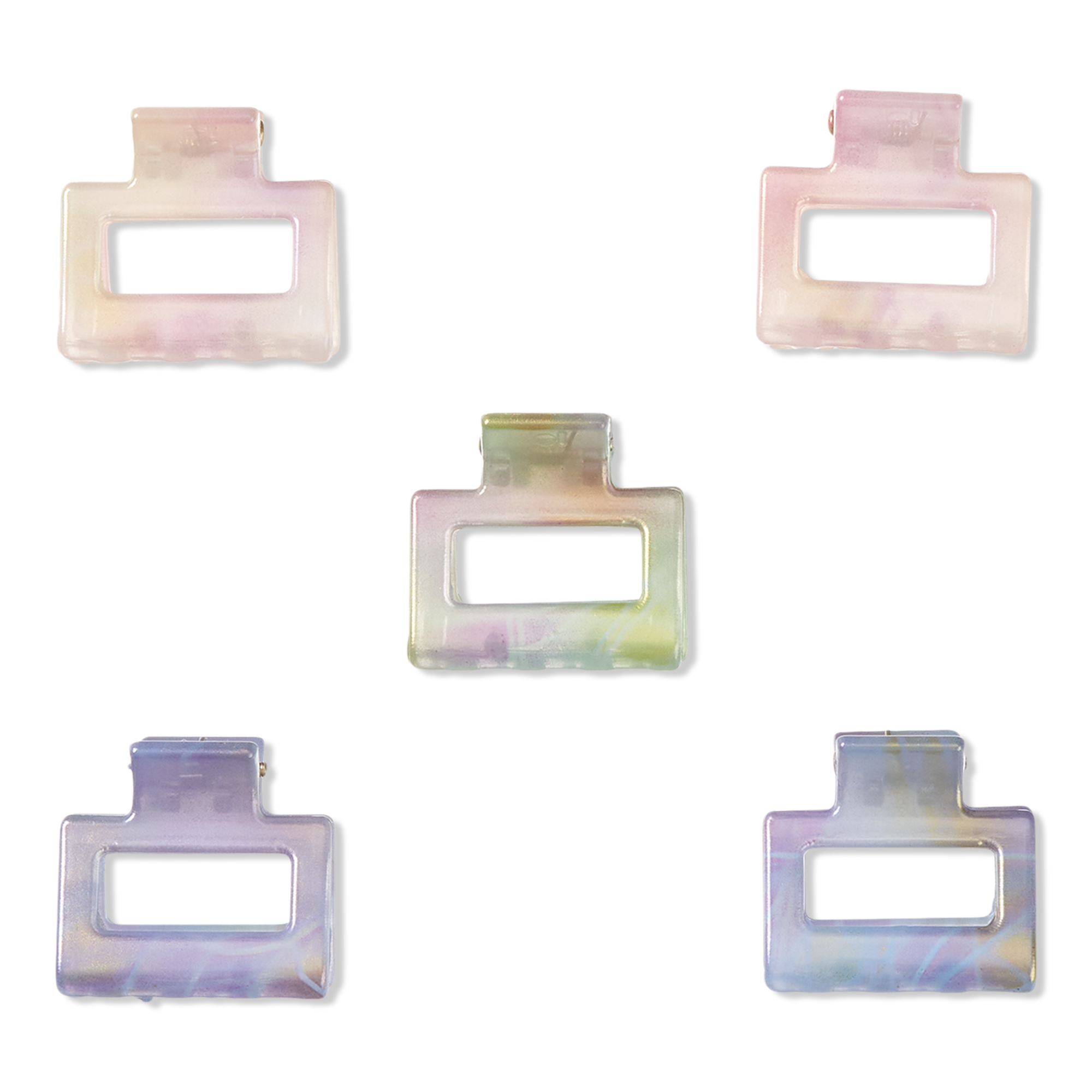 Scünci Mini Open Cut Claw Clips #1