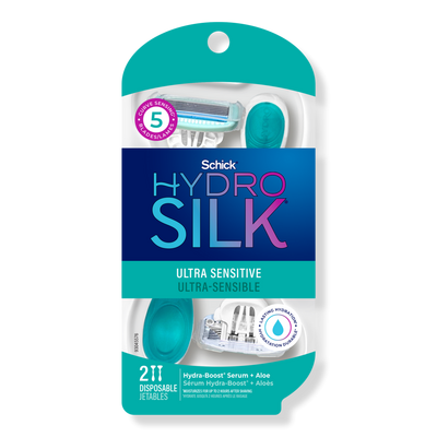 Schick Hydro Silk Ultra Sensitive 5-Blade Disposable Razor