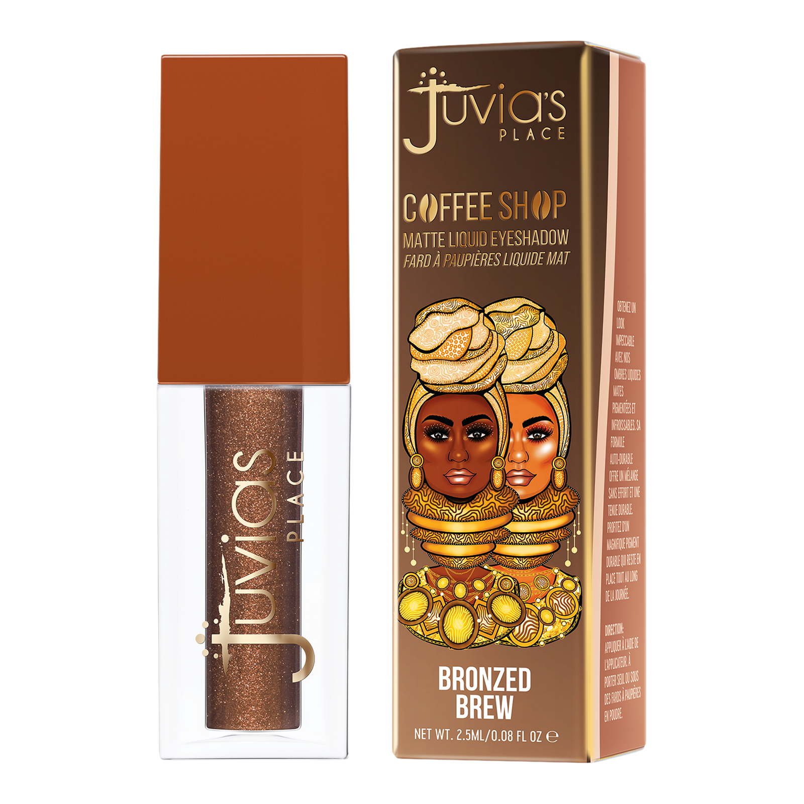 Coffee Shop Liquid Eyeshadow - Bronzed Brew - Metallics