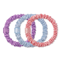 Pure Silk Skinny Scrunchie Trio